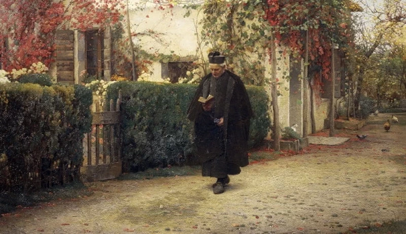 La casa del prete, 1907 - Galleria internazionale d'arte moderna, Venezia